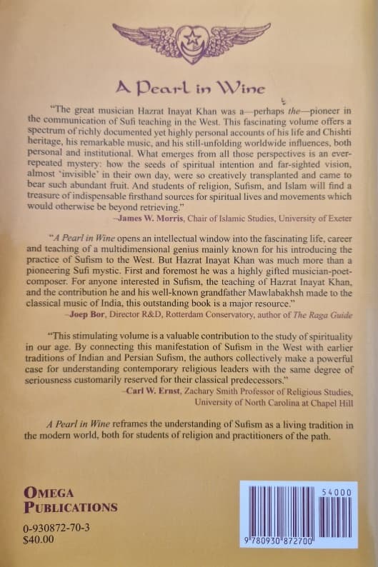 A Pearl in Wine — back cover