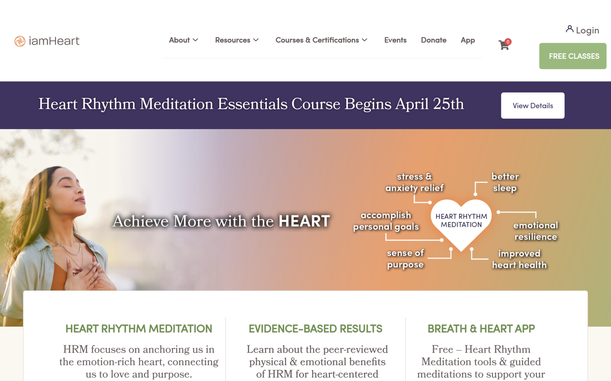 Snapshot of IAMHeart